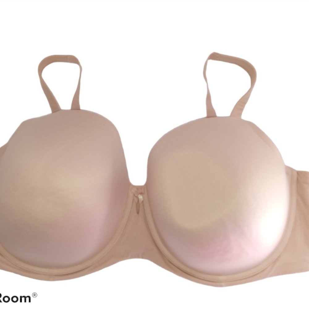 Torrid Curved Body Plus Bra Beige Size 48 DDD